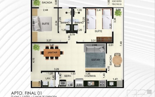 VENDIDO Residencial Canto das Toninhas